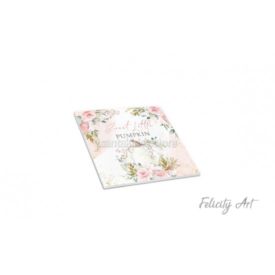 Μπομπονιέρα Βάπτισης Κεραμικό Σουβέρ με Θέμα Sweet Pumpkin