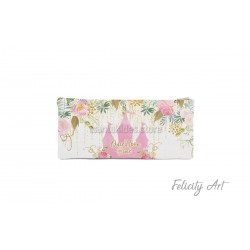 Μπομπονιέρα Βάπτισης Κασετίνα με Θέμα Πριγκίπισσα και Κάστρο