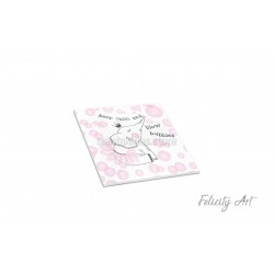 Μπομπονιέρα Βάπτισης Κεραμικό Σουβέρ με Θέμα Ελεφαντάκι