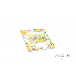 Μπομπονιέρα Βάπτισης Κεραμικό Σουβέρ με Θέμα Sweet Lemon