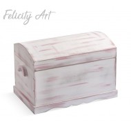 Αστόλιστο Κουτί Βαπτιστικών Μπαούλο