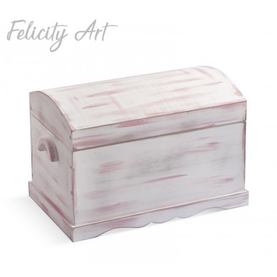 Αστόλιστο Κουτί Βαπτιστικών Μπαούλο