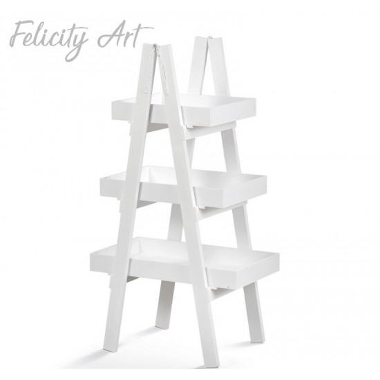 Ξύλινη Σκαλιέρα Τριών Επιπέδων  ΚΜ315