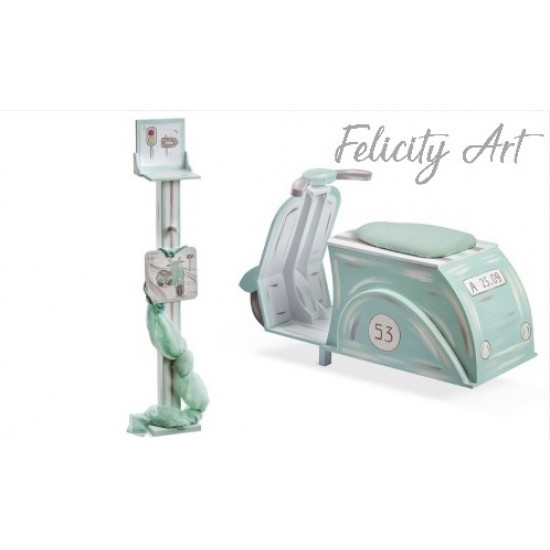 Σετ Βάπτισης με Θέμα "Βέσπα"