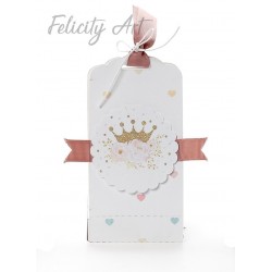  Μπομπονιέρα Βάπτισης Αρωματικό Κερί σε Χάρτινο Τσαντάκι