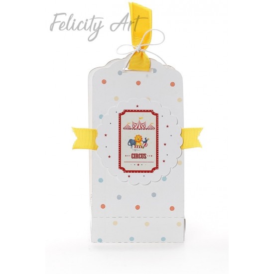 Μπομπονιέρα Βάπτισης  Αρωματικό Κερί σε Χάρτινο Τσαντάκι