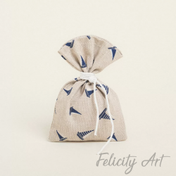  Μπομπονιέρα Βάπτισης Πουγκί