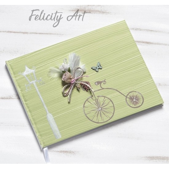 Βιβλίο Ευχών με Θέμα Ποδήλατο