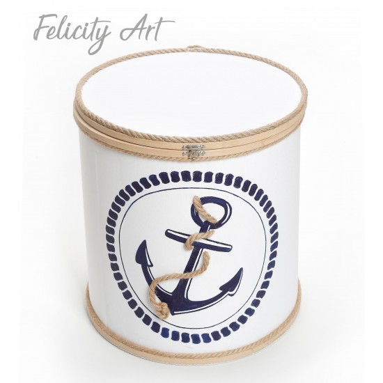 Κουτί Βαπτιστικών με Θέμα Ναυτικό