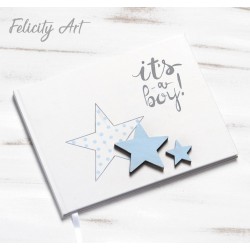 Βιβλίο Ευχών με Θέμα Αστεράκι