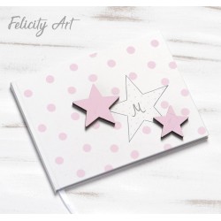 Βιβλίο Ευχών με Θέμα Αστεράκι