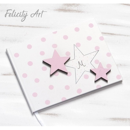 Βιβλίο Ευχών με Θέμα Αστεράκι