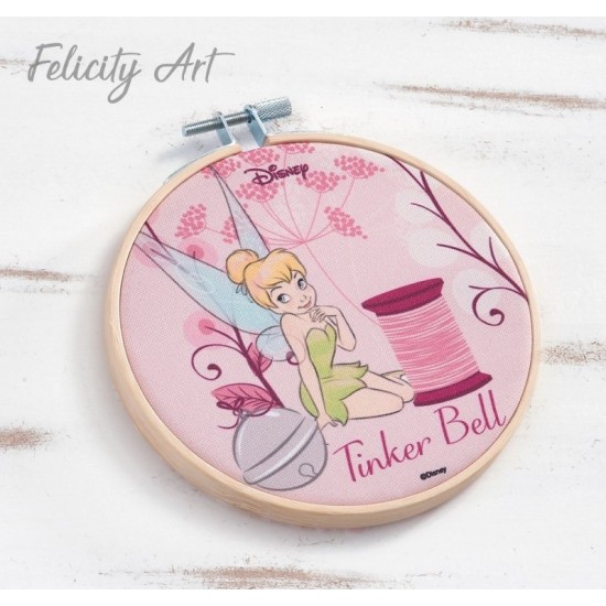 Μπομπονιέρα Βάπτισης Διακοσμητικό Τελάρο Κεντήματος Little Tink