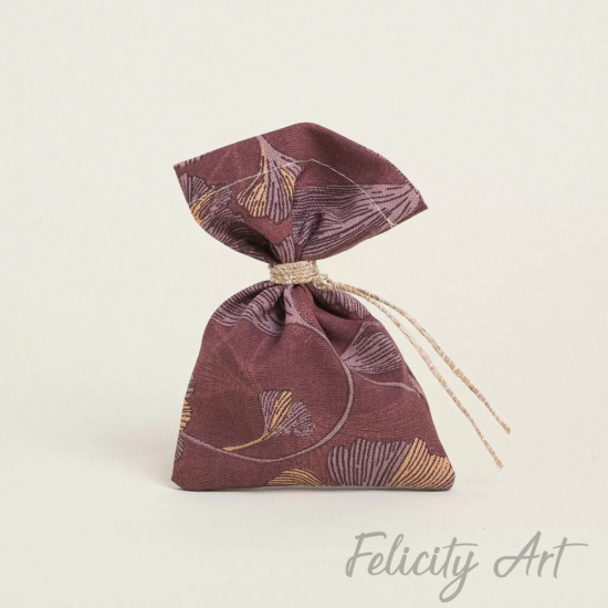  Μπομπονιέρα Βάπτισης Πουγκί 