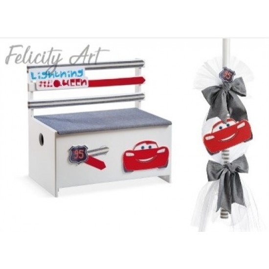 Σετ Βάπτισης με Θέμα McQueen