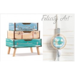 Σετ Βάπτισης με Θέμα "Ταξίδι στον Κόσμο"