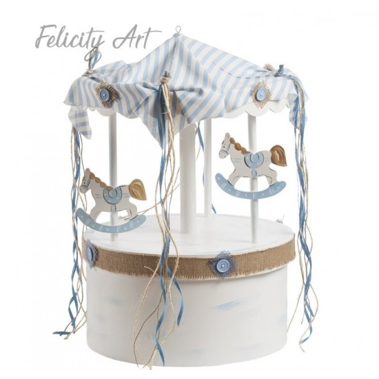 Σετ Βάπτισης με Θέμα "Καρουζέλ"