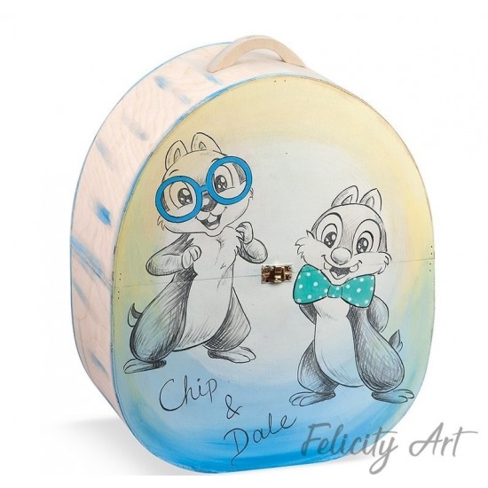 Σετ Βάπτισης με Θέμα  Σκιουράκια Chip & Dale