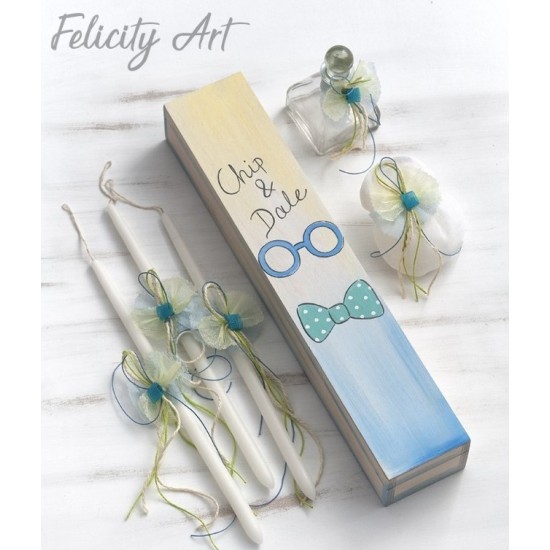 Σετ Βάπτισης με Θέμα  Σκιουράκια Chip & Dale