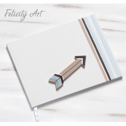 Βιβλίο Ευχών με Θέμα Ινδιάνος