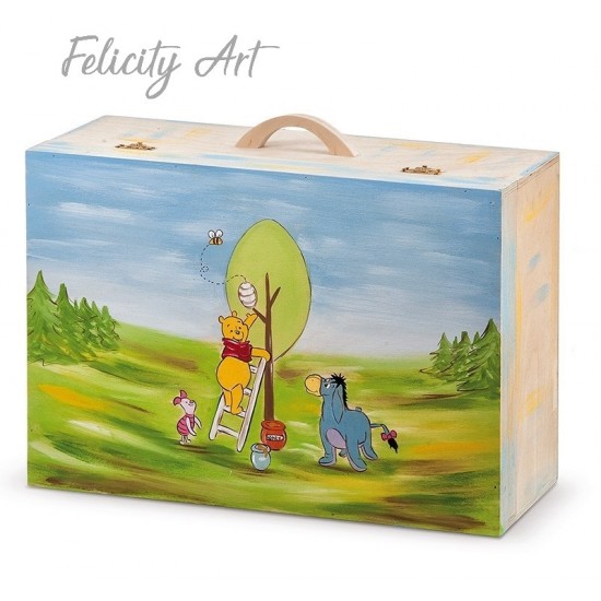 Κουτί Βαπτιστικών Βαλίτσα Winnie