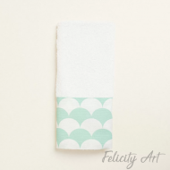 Μπομπονιέρα Βάπτισης Πετσέτα με Θέμα Γοργόνα Μπομπονιέρα Βάπτισης Πετσέτα με Θέμα Γοργόνα