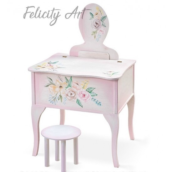 Σετ Βάπτισης με Θέμα "Λουλούδια"