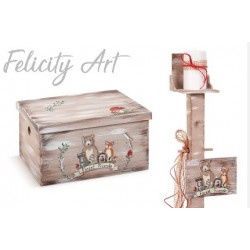 Σετ Βάπτισης με Θέμα "Ζωάκια του Δάσους"