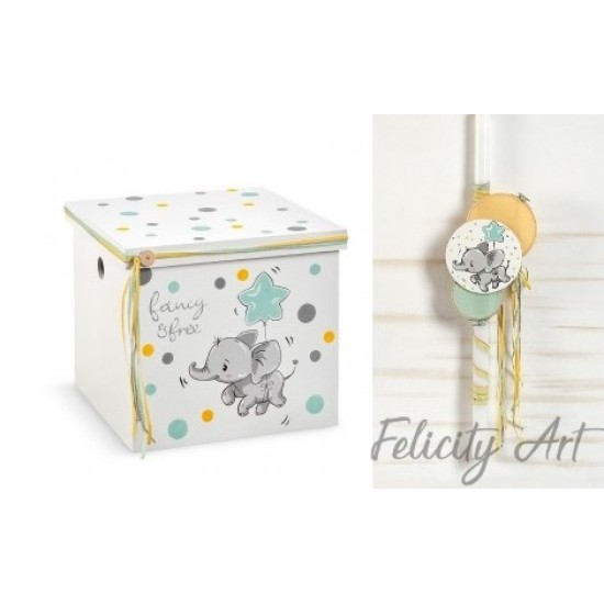 Σετ Βάπτισης με Θέμα "Ελεφαντάκι"