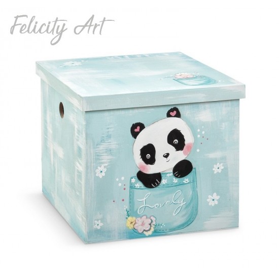 Σετ Βάπτισης για Κορίτσι με Θέμα "Panda"