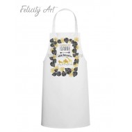 Ποδιά Νονού - Νονάς με Θέμα "Ζωάκια της Ζούγκλας"