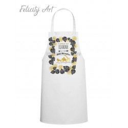 Ποδιά Νονού - Νονάς με Θέμα "Ζωάκια της Ζούγκλας"