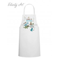 Ποδιά Νονού - Νονάς με Θέμα Δεινοσαυράκια 