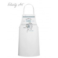 Ποδιά Νονού - Νονάς με Θέμα "Ινδιάνος "