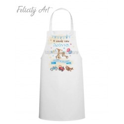 Ποδιά Νονού - Νονάς με Θέμα "Παιχνίδια "