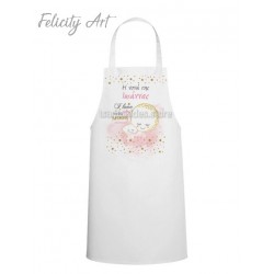 Ποδιά Νονού - Νονάς με Θέμα το  Φεγγαράκι PK109