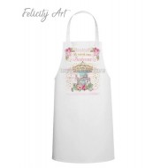 Ποδιά Νονού - Νονάς με Θέμα Καρουζέλ PK111