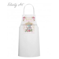 Ποδιά Νονού - Νονάς με Θέμα Καρουζέλ PK111