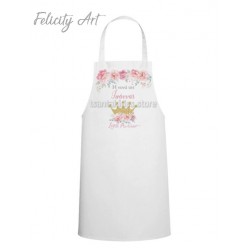 Ποδιά Νονού - Νονάς με Θέμα Πριγκίπισσα PK113