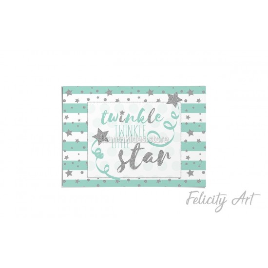 Σουπλά Βάπτισης με Θέμα Little Star Σουπλά Βάπτισης με Θέμα Little Star