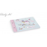 Βιβλίο Ευχών με Θέμα Μονόκερος TS104B