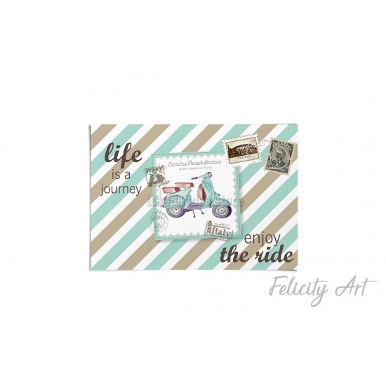 Σουπλά Βάπτισης με Θέμα Βέσπα