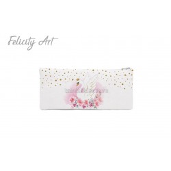 Μπομπονιέρα Βάπτισης Κασετίνα με Θέμα Κύκνος