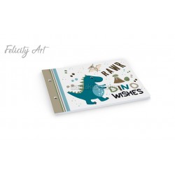 Βιβλίο Ευχών με Θέμα Δεινοσαυράκια TS130B