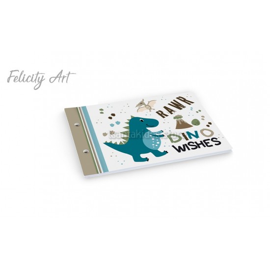 Βιβλίο Ευχών με Θέμα Δεινοσαυράκια TS130B