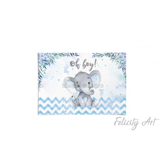 Σουπλά Βάπτισης με Θέμα Ελεφαντάκι Σουπλά Βάπτισης με Θέμα Ελεφαντάκι