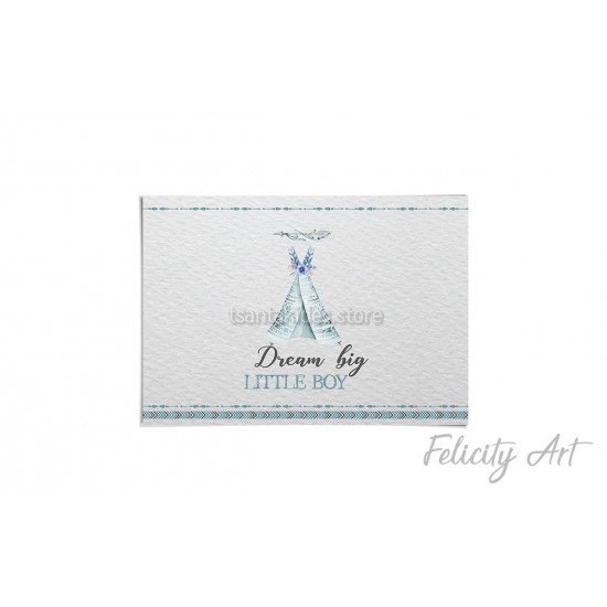 Σουπλά Βάπτισης με Θέμα Ινδιάνος