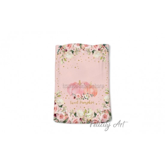 Μπομπονιέρα Βάπτισης Υφασμάτινο Πουγκί με Θέμα " Sweet Pumpkin" Μπομπονιέρα Βάπτισης Υφασμάτινο Πουγκί με Θέμα " Sweet Pumpkin"