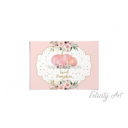 Σουπλά Βάπτισης με Θέμα Κολοκύθα