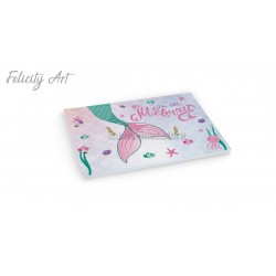 Βιβλίο Ευχών με Θέμα Γοργόνα TS186B